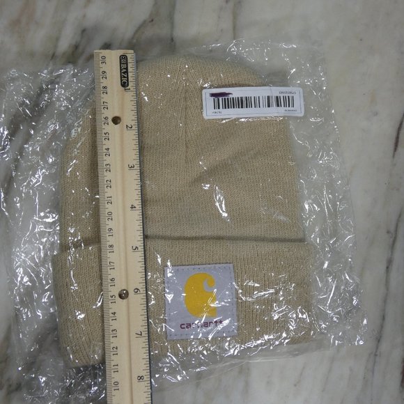 Carhartt Knit Beanie Watchman Cap Light Khaki - Picture 2 of 3